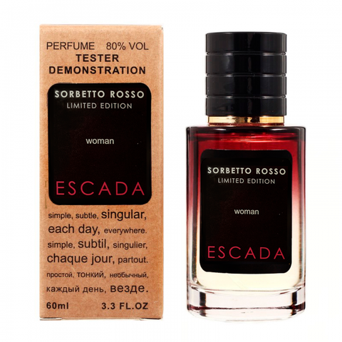Escada Sorbetto Rosso Limited Edition TESTER LUX, жіночий, 60 мл 1651 фото