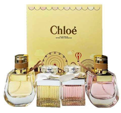 Жіночій подарунковий набір парфумів, Chloe 4 шт 30 ml 5580 фото