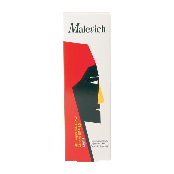 Сяючий ВВ крем SPF 30 Світлий бежевий Malevich M-1200 (50 мл) 6830 фото