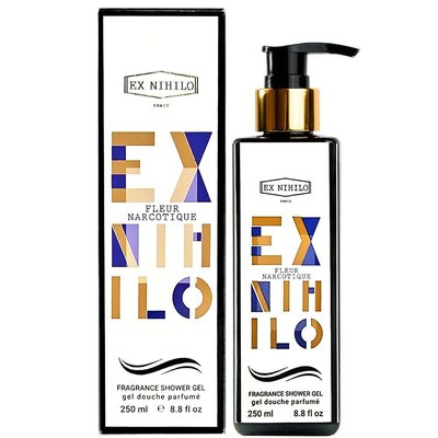 Парфумований гель для душу EX NIHILO Fleur Narcotique Exclusive EURO 250 мл 3456 фото