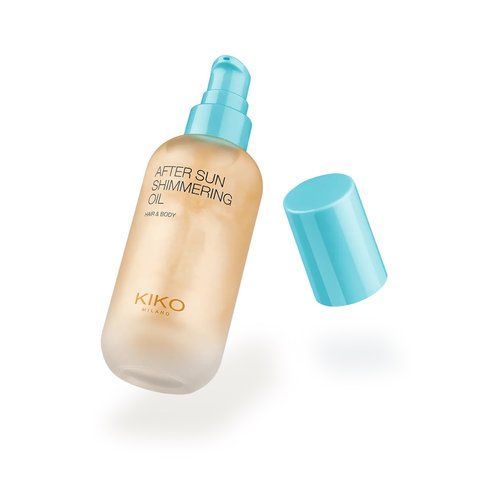 Зволожувальна олія для тіла та волосся Kiko Milano After Sun Shimmering Oil 100 мл 12387 фото