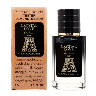 Attar Crystal Collection Love For Him TESTER LUX чоловічий 60 мл 2213 фото