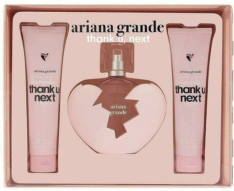 Жіночий парфумований набір Ariana Grande Thank U Next 3 шт &times; 100 мл 13178 фото
