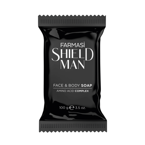 Чоловіче мило для обличчя та тіла Shield Man Amino Acid, 100 г 1119079 фото