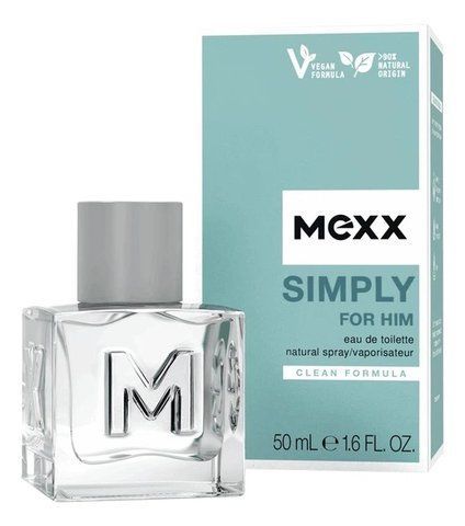 Туалетна вода чоловіча Mexx Simply For Him 50 мл 12253 фото