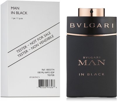 Парфумована вода чоловіча Bvlgari Man In Black тестер 100 мл 2191 фото