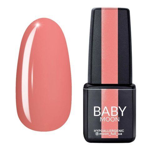 Гель-лак Baby Moon BM-SNude (6 мл) BM-SNude 01 ніжний лососевий емаль фото