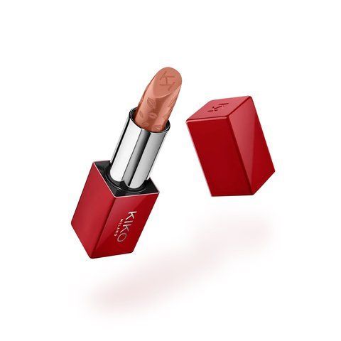 Сяюча помада для губ Kiko Milano Flirt Alert Heartstopper Shiny Lipstick 3 г 10994-01 No Filter Nude фото