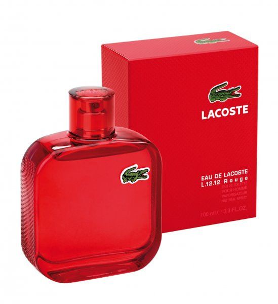 Eau de Lacoste Lacoste L. 12.12 Rouge edt 100ml 1031 фото