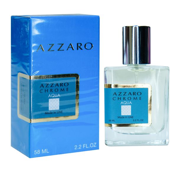 Міні парфуми чоловічі, Azzaro Chrome Aqua Perfume Newly, 58 мл 3259 фото