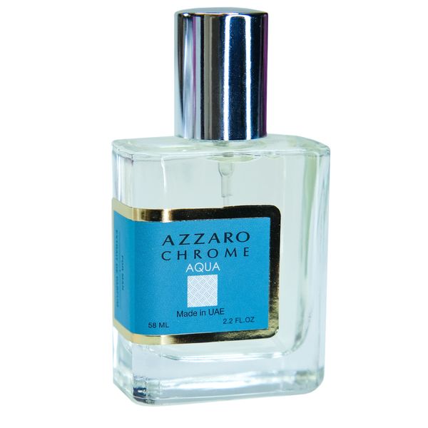 Міні парфуми чоловічі, Azzaro Chrome Aqua Perfume Newly, 58 мл 3259 фото