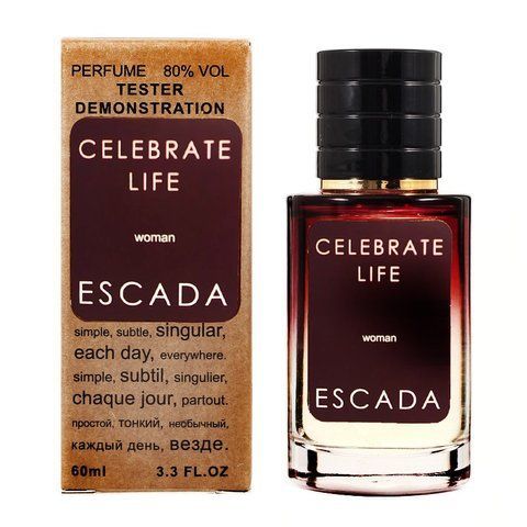 Escada Celebrate Life TESTER LUX, жіночий, 60 мл 1713 фото