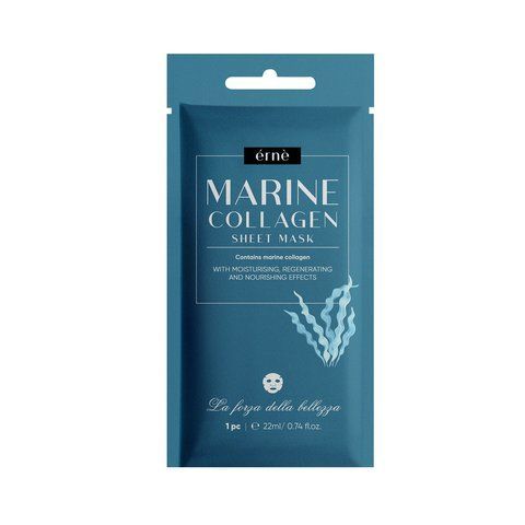 Відновлююча тканинна маска для обличчя з морським колаgеном Erne, 22 ml 371502 фото