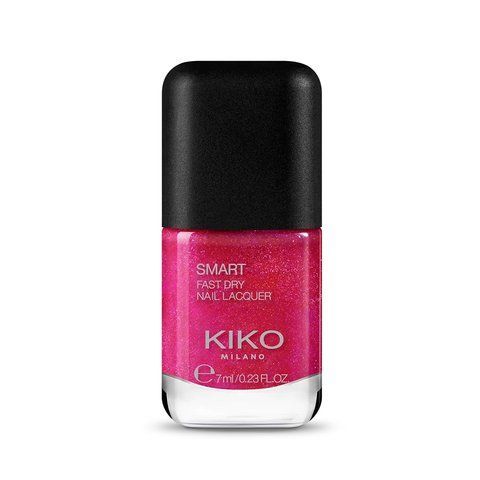 Лак для нігтів Kiko Milano Smart Nail Lacquer, 7 мл 19 Pearly Hot Pink-1 фото