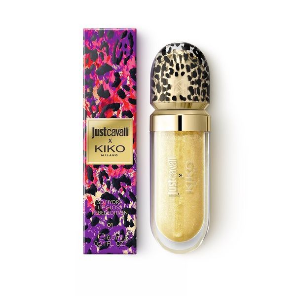 Блиск для губ Just Cavalli x Kiko Milano Lop Gloss Rebel Edition 01 Citrus Flame 6,5 мл 12393-01 Citrus Flame фото