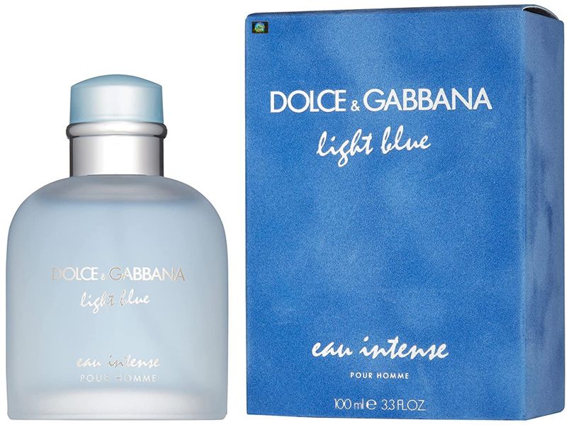 Парфумована вода чоловіча Dolce & Gabbana Light Blue Eau Intense 100 мл 1029 фото