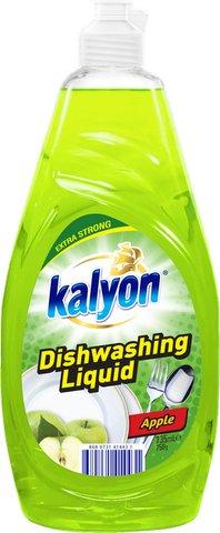 Засіб для миття посуду Kalyon Extra Dishwashing Liquid Apple 735 мл 8680731414431 фото