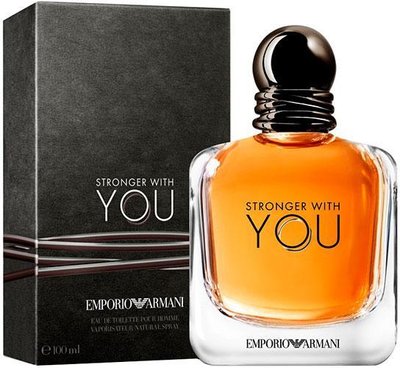 Emporio Armani Stronger With You Туалетна вода 100 ml Емпоріо Армані Стронгер Віз Ю Парфум Чоловічі Духи 906 фото