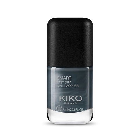 Лак для нігтів Kiko Milano Smart Nail Lacquer, 7 мл 96 Pearly Anthracite-1 фото