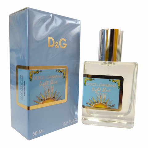 Міні парфуми жіночі, Dolce & Gabana Light Blue Sun Perfume Newly, 58 мл 3370 фото