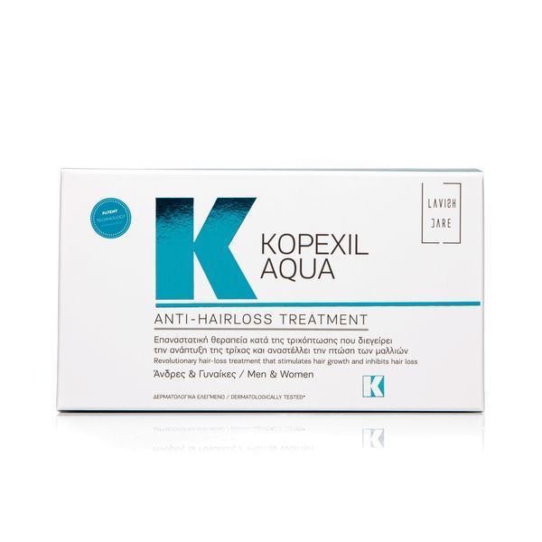 Догляд проти випадіння волосся KOPEXIL AQUA в ампулах 602817 фото