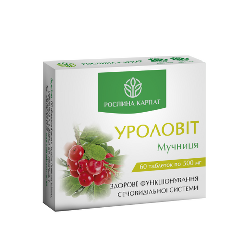 Уроловіт 60 таб 4820064250359 фото