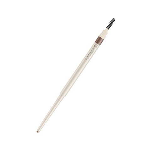 Механічний олівець для брів з щіточкою Medium Brown, 0,08 г 1001007  фото