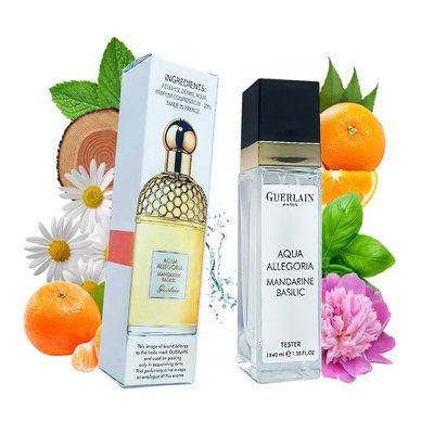 Guerlain Aqua Allegoria Mandarine Basilic (Герлен Аква Алегорія Мандарин Базилік ) 40 мл 283 фото