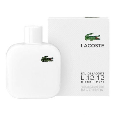 Lacoste L.12.12 Blanc 100 мл Туалетна вода Лакосте Лакоста Бланк Бланш Білі Духи чоловічі 909 фото